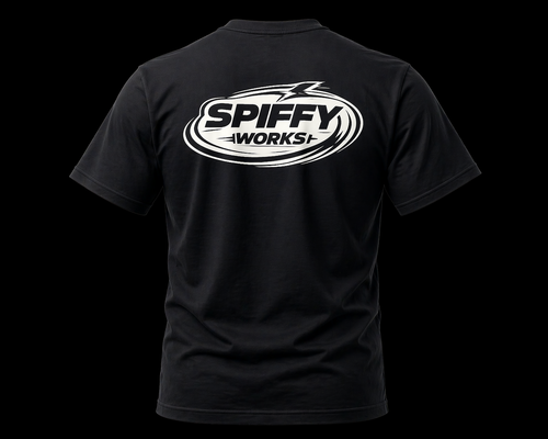 black spiffyworks merch