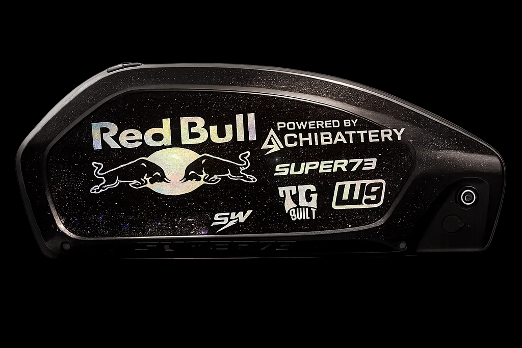 super 73 RX battery decal