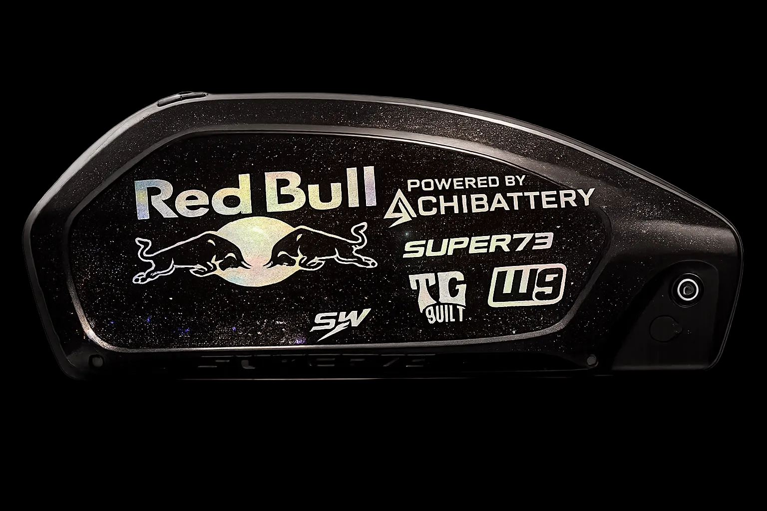 super 73 RX battery decal